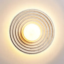Axyaa Antique Wall Lamp: Cream Style Living Room Nostalgic Retro Design