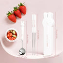 Axyaa Portable Stainless Steel Cutlery Set with Box - 3/4PCS