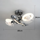Axyaa Ceiling Fan with LED Light & Control for Modern Bedroom & Living Room