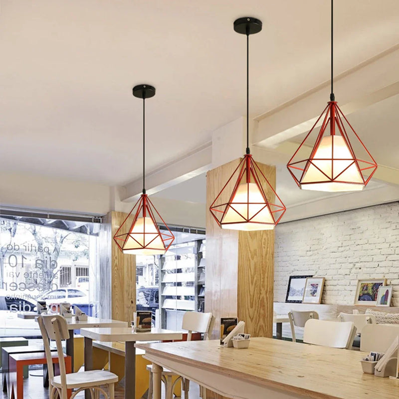 Axyaa Retro Pendant Light for Home Decor