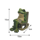 Frog Resin Solar Light for Garden by Axyaa
