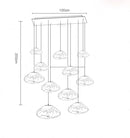 Axyaa Nordic Chandeliers for Dining Room Indoor Lighting Fixture