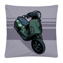 Axyaa Motorcycle Cartoon Plush Pillowcase Home Sofa Car Decor 45x45 cm
