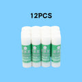 Axyaa Strong Glue Stick High Viscosity Quick Drying 12pcs Office Finance Solid Glue