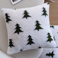 Axyaa Christmas Plush Cushion Cover Set - Festive Living Room Decor