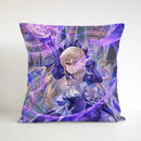 Axyaa Square Cushion Cover - Genshin Impact Pillowcase for Sofa Décor & Gifts