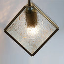Axyaa Clear Glass LED Wall Lights - Modern Nordic Style Bedside Lamp