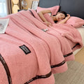Axyaa Class A Thickened Fleece Sofa Blanket - Multi-functional Coral Fleece