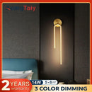 Axyaa Frosted Flute Glass Wall Sconce Vanity Light for Bathroom Bedroom Hallway