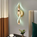 Axyaa Gold Acrylic Wall Lamp for Modern Decor & Lighting in Hallway, Bedroom, Living Room