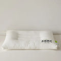 Axyaa White Cotton Sleeping Pillow for Kids and Adults, Neck Health Care Support