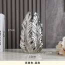 Axyaa Nordic Gold Ceramic Vases: Luxury Decor for Living Room, Porch, TV Cabinet.
