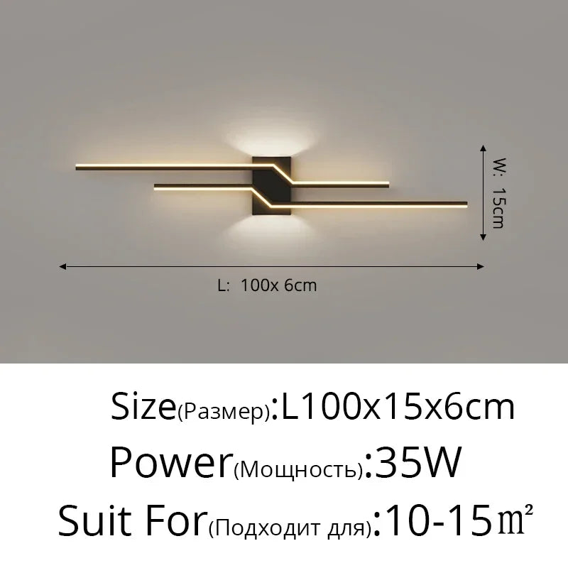 Axyaa Nordic LED Wall Lamp: Modern Home Lighting Fixture for Living Room, Bedroom, Kitchen