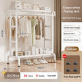 Axyaa Floor-to-Ceiling Clothes Rack: Indoor Drying Hanger & Coat Rack