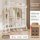 Axyaa Floor-to-Ceiling Clothes Rack: Indoor Drying Hanger & Coat Rack