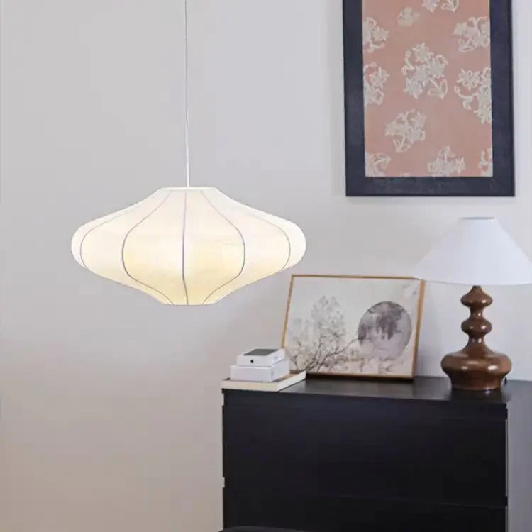 Axyaa Cirrus Silk Pendant Light - Unique Design for Living Room and Office