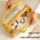 Axyaa Travel Toiletry Storage Bag: Portable PVC Organizer for Cosmetics, Toiletries & Makeup