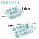 Axyaa Fridge Drawer Organizer for Food Fruit Egg Storage Shelf