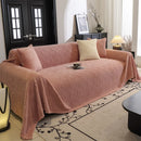 Axyaa Nordic Velvet Sofa Throw Blanket Protector for Pets & Kids