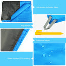 Axya Waterproof Beach Towel Blanket with Pocket, Sand-Free & Portable.