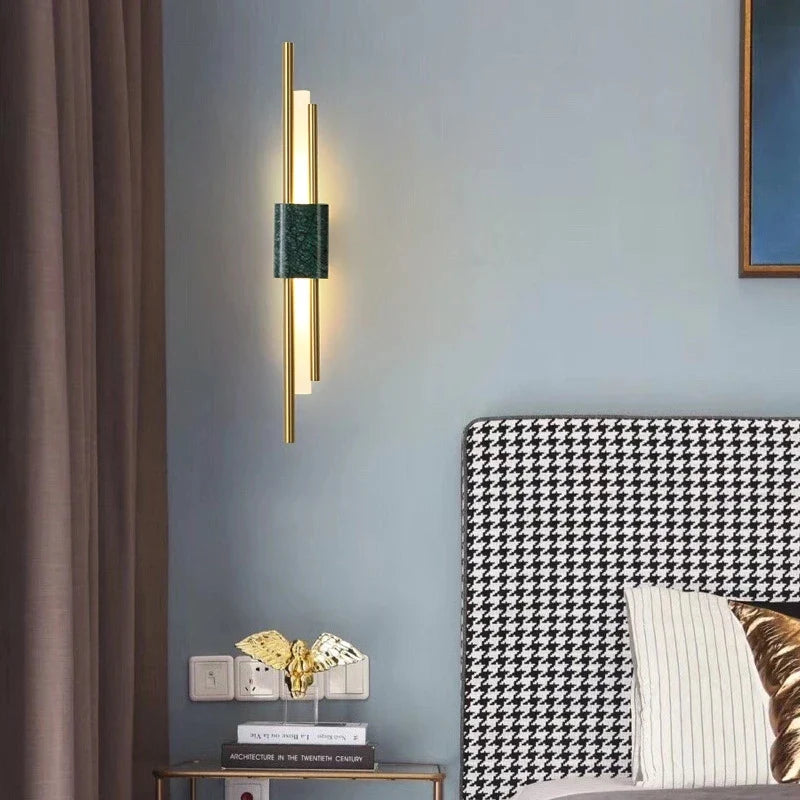 Nordic Minimalist Led Wall Lamp for Living Bedroom by Axyaa