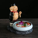 Axya Journey West Hot Pot Tripe & Pig Bajie Shaped Dish Plate