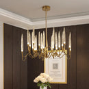 Axyaa LED Crystal Chandelier: Modern Luxury Tree Branch Design for Home Decor