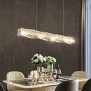 Axyaa Nordic LED Pendant Lights: Minimalist Chandelier for Home Decor