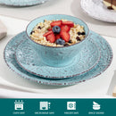 Axyaa Vancasso Vine 16-Piece Stoneware Dinner Set for 12 Person