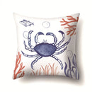 Axyaa Animal Print Polyester Throw Pillow Cover 45x45CM