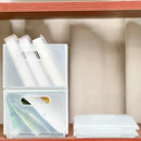 Axyaa Folding Cabinet Storage Box with Handle - Multi-functional Plastic Case