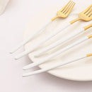 Axyaa Stainless Steel Dinner Fork Set of 8 Pieces