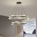 Axyaa Modern Chandelier | Restaurant & Living Room Lighting Fixture