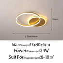Axyaa Nordic LED Ceiling Chandelier for Living Room Bedroom Restaurant Lighting