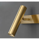 Axyaa Gold Copper LED Wall Light Modern Bedroom Living Room Decor Reading Lamps