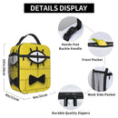 Axyaa Bill Cipher Insulated Lunch Bag - Cartoon Pyramid Thermal Cooler