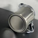 Axyaa Dual-Insulated Stainless Steel Gravy Boat with Hinged Lid - Ideal for Sauces & Creams