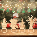 Axyaa 24pcs Christmas Bottle Opener Gift Set: Christmas Tree, Snowman, Snowflake, Car - Xmas Home Decor
