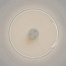 Axyaa LED Circular Hanging Pendant Lamp for Modern Home Decoration
