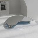 Axyaa Silver Acrylic Mirror Tray: Large Storage & Jewelry Organizer for Home & Kitchen