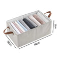 Axyaa Jeans Pants Storage Box Wardrobe Organizer Cabinet Drawers Box for Clothes