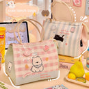 Axyaa Cute Cat Thermal Lunch Bag | Insulated Bento Pouch for Kids & Adults