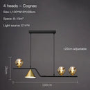 Axyaa Nordic Bean Bubble Chandelier: Creative LED Pendant Light for New Restaurant and Bar Counter