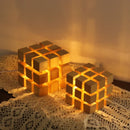 Axyaa Rubik's Cube LED Night Light - Home Decor & Gift