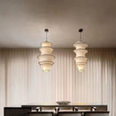 Axyaa Nordic Loft Chandelier: Creative Japanese Style Pendant Light for Living Room and Bedroom