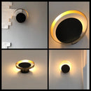 Axyaa Vintage Nordic Led Wall Moon Lamp for Staircase, Bedroom, and Loft Industrial Style