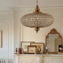 Axyaa French Retro Crystal Chandelier - High-end Medieval Design for Living Room & Restaurant