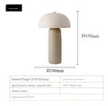 Wabi-Sabi Style Pottery Desk Lamp for Bedroom and Living Room by Axyaa