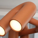 Axyaa U-shaped Tube Chandelier: Modern Scandinavian Pendant Light