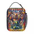 Axyaa Deadpool & Wolverine Insulated Lunch Bag - Portable Thermal Cooler